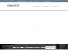 Tablet Screenshot of nobleden.com